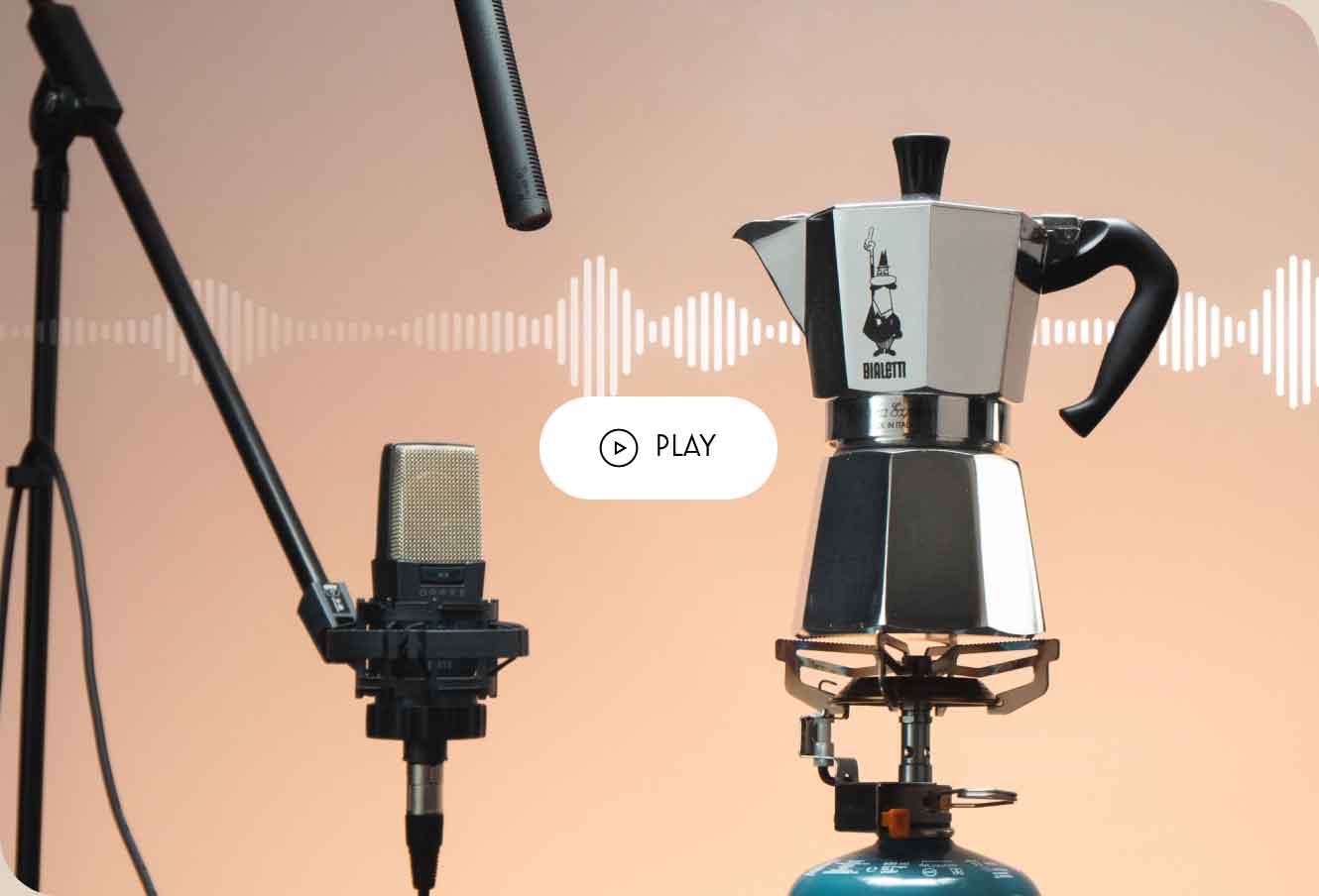 Wake up every day with the sound of the Moka: the most beautiful awakening in the world