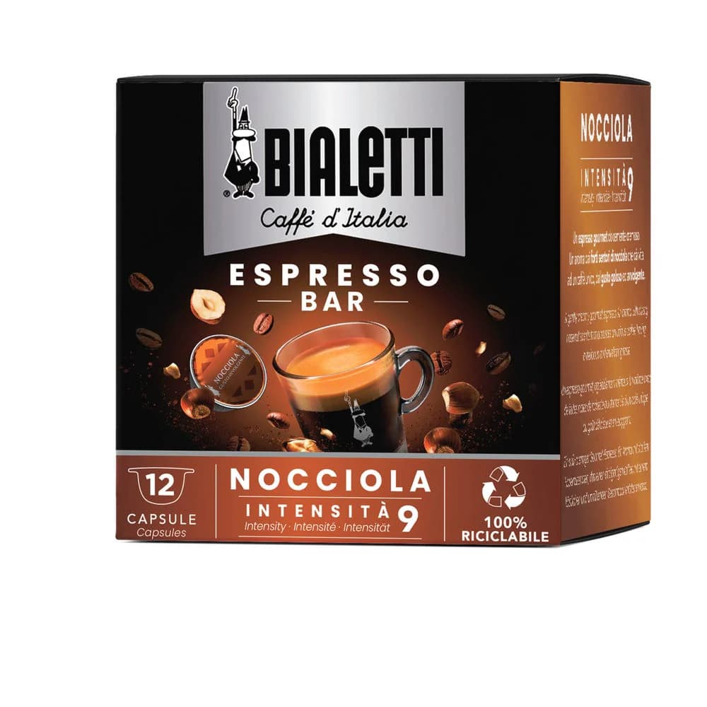 Bialetti Espresso Bar Hazelnut պարկուճային սուրճ