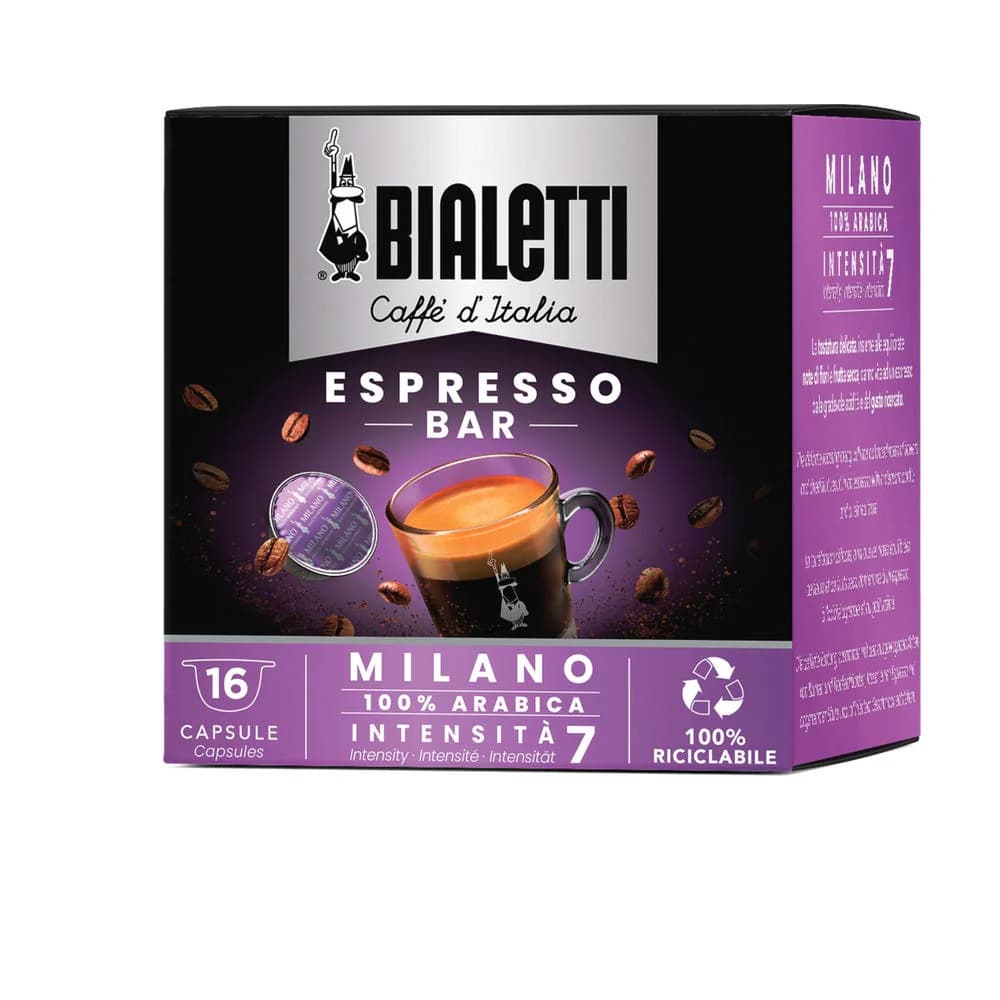 Bialetti Espresso Bar Milano պարկուճային սուրճ